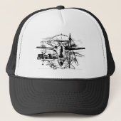 B-1 Lancer Trucker Hat Pet (Voorkant)