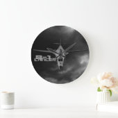 B-1 Lancering-ronde (Large) Wall Clock Grote Klok (Huis)