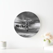 B-1 Lancering-ronde (Large) Wall Clock Grote Klok (Huis)