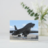 B-1 lansier briefkaart (Staand voorkant)