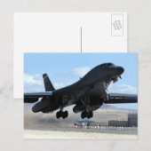 B-1 lansier briefkaart (Voorkant / Achterkant)