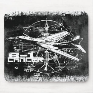 B-1 lansier Mousepad Muismat