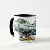 B-1B 11Oz koffie-Mok Mok (Voorkant links)