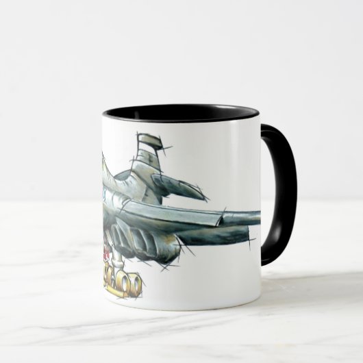 B-1B 11Oz koffie-Mok Mok (Voorkant rechts)