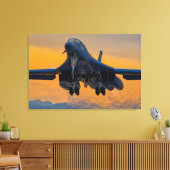 B-1B-LANCER 24x36 Canvas Afdruk (Insitu (Woonkamer))