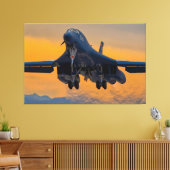 B-1B-LANCER 40x60 Canvas Afdruk (Insitu (Woonkamer))