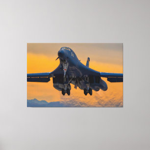 B-1B-LANCER 40x60 Canvas Afdruk