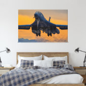 B-1B-LANCER 40x60 Canvas Afdruk (Insitu (Slaapkamer))
