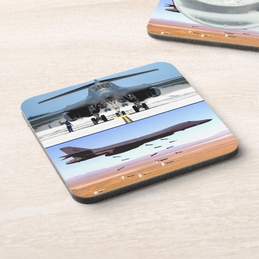 B-1B-LANCER BIER ONDERZETTER (Linkerzijde)