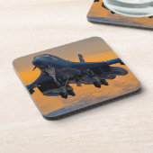 B-1B-LANCER BIER ONDERZETTER (Linkerzijde)