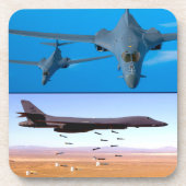 B-1B-LANCER BIER ONDERZETTER (Voorkant)