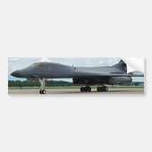 B-1B Lancer Bomber op aarde Bumpersticker (Voorkant)