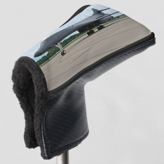 B-1B Lancer Bomber op aarde Golfheadcover (3/4 voorkant)