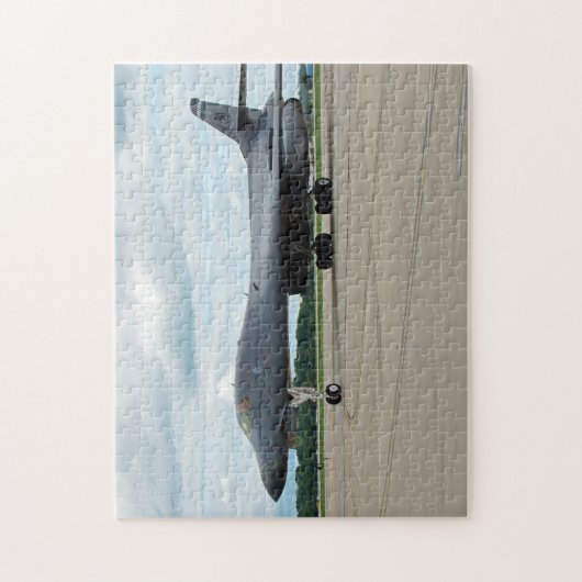 B-1B Lancer Bomber op aarde Legpuzzel (Verticaal)