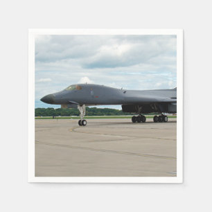 B-1B Lancer Bomber op aarde Servet