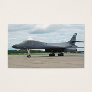 B-1B Lancer Bomber op aarde Visitekaartje