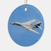 B-1B Lancer Bomber Wings Swept Keramisch Ornament (Links)
