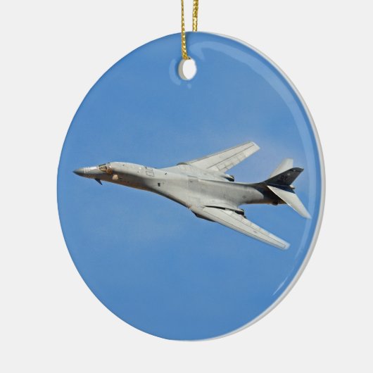 B-1B Lancer Bomber Wings Swept Keramisch Ornament (Links)
