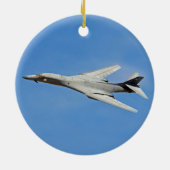 B-1B Lancer Bomber Wings Swept Keramisch Ornament (Achterkant)
