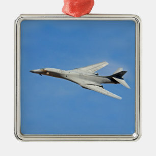 B-1B Lancer Bomber Wings Swept Metalen Ornament