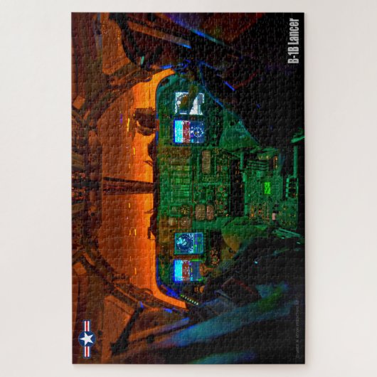 B-1B LANCER COCKPIT (20x30 INCH) Legpuzzel (Verticaal)