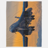 B-1B-LANCER FLEECE DEKEN (Voorkant)