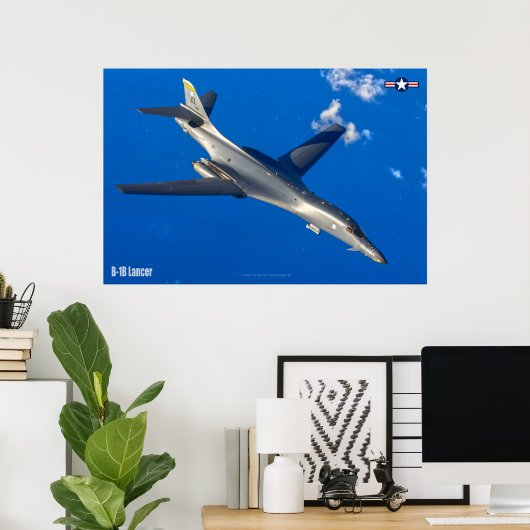 B-1B-LANCER POSTER (Thuiskantoor)