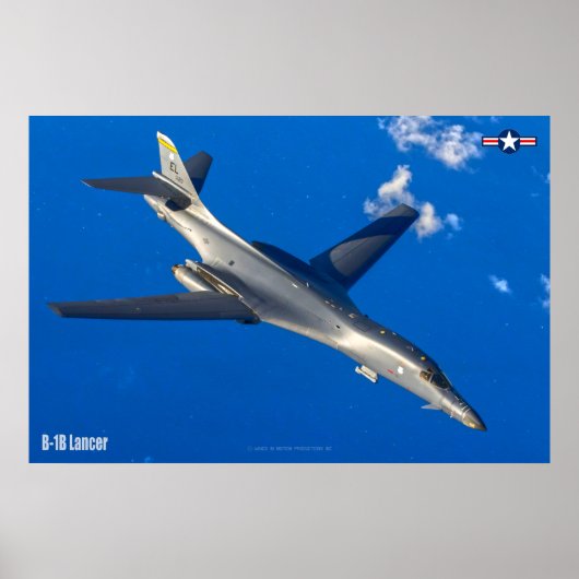 B-1B-LANCER POSTER (Voorkant)