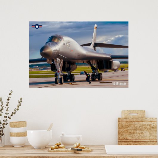 B-1B-LANCER POSTER (Keuken)