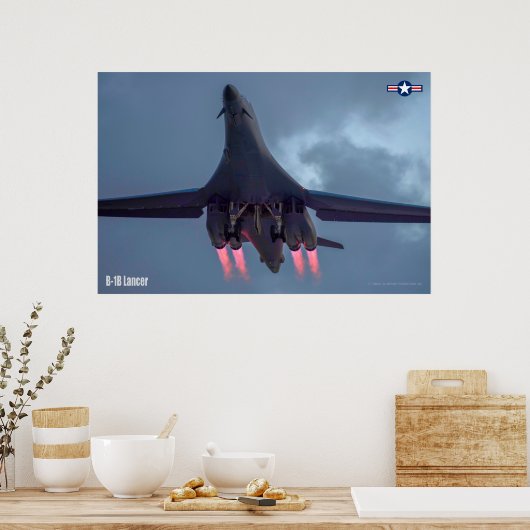 B-1B-LANCER POSTER (Keuken)