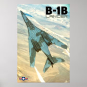 B-1B-LANCER POSTER (Voorkant)