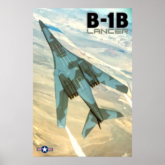 B-1B-LANCER POSTER (Voorkant)