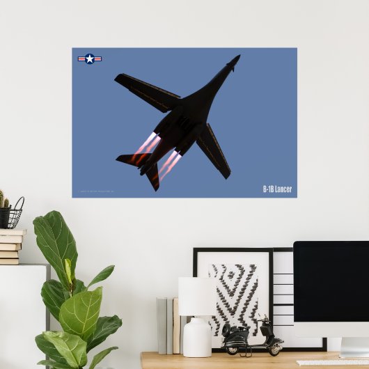 B-1B-LANCER POSTER (Thuiskantoor)