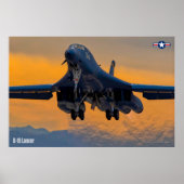 B-1B-LANCER POSTER (Voorkant)