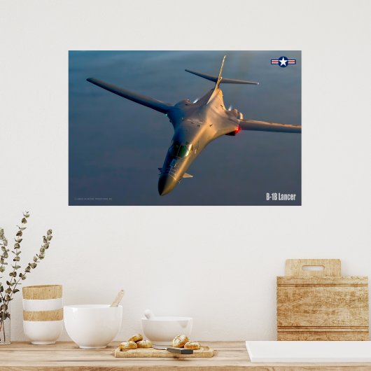 B-1B-LANCER POSTER (Keuken)