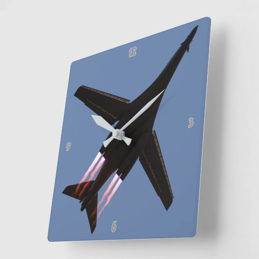 B-1B-LANCER VIERKANTE KLOK (Hoek)