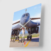 B-1B-LANCER VIERKANTE KLOK (Hoek)