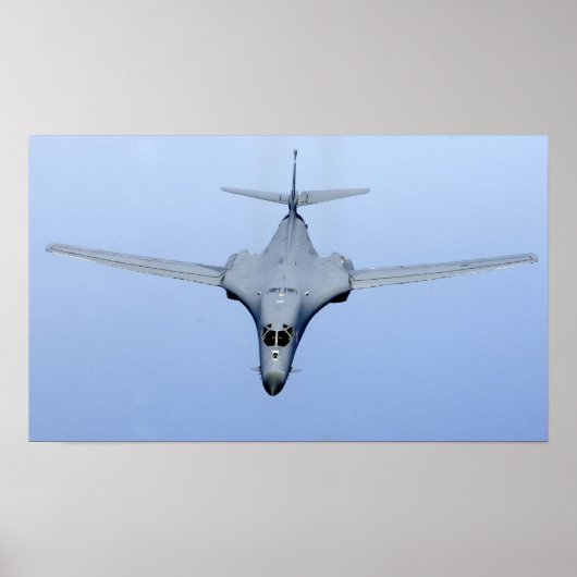 B-1B Lancer Vliegtuig Poster (Voorkant)
