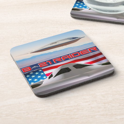 B-21 RAIDER BIER ONDERZETTER (Linkerzijde)