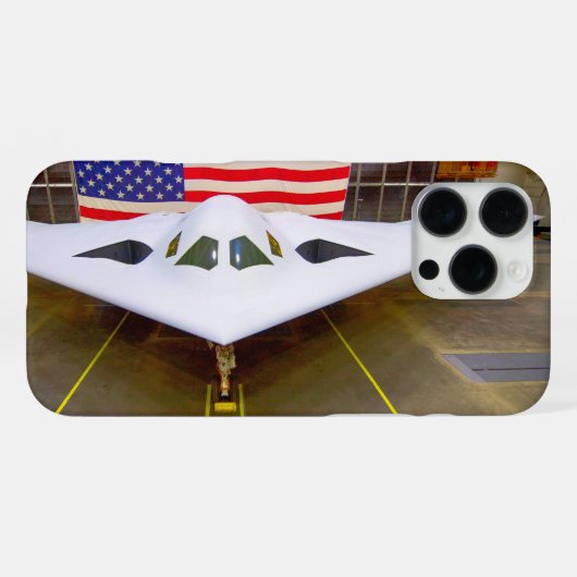 B-21 RAIDER iPhone HOESJE (Achterkant horizontaal)