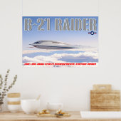B-21 RAIDER POSTER (Keuken)