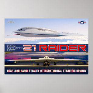 B-21 RAIDER POSTER