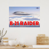 B-21 RAIDER POSTER (Keuken)