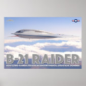 B-21 RAIDER POSTER (Voorkant)