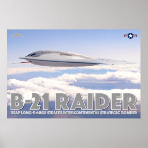 B-21 RAIDER POSTER
