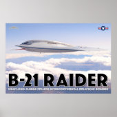 B-21 RAIDER POSTER (Voorkant)
