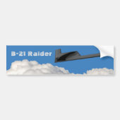 B-21 Raider Stealth Bomber Bumpersticker (Voorkant)