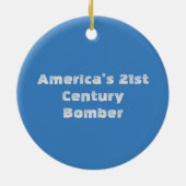 B-21 Raider Stealth Bomber Keramisch Ornament (Achterkant)