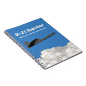 B-21 Raider Stealth Bomber Notitieboek (Rechterzijde)