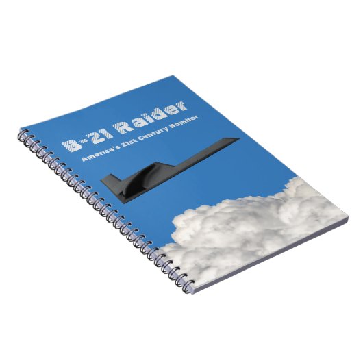 B-21 Raider Stealth Bomber Notitieboek (Rechterzijde)
